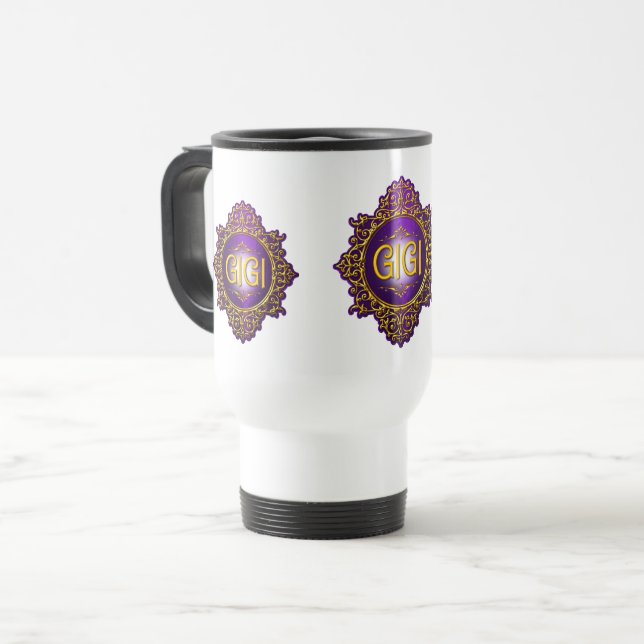 Mug De Voyage Grand-mère GIGI (Devant gauche)
