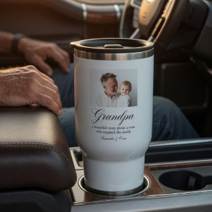 Mug De Voyage Grand-père personnalisé Cadeau personnalisé pour