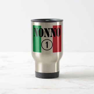 Mug De Voyage Grands-pères italiens : L'ONU de Nonno Numero