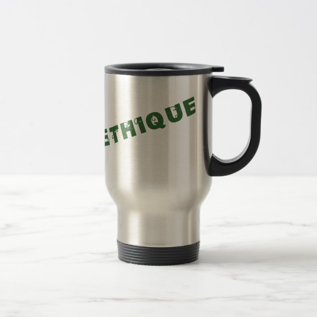 Mug De Voyage green poéthique (Droit)