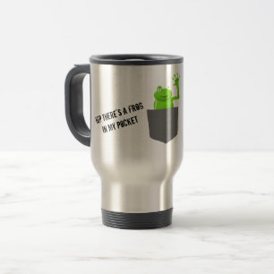 Mug De Voyage Grenouille humoristique dans ma poche