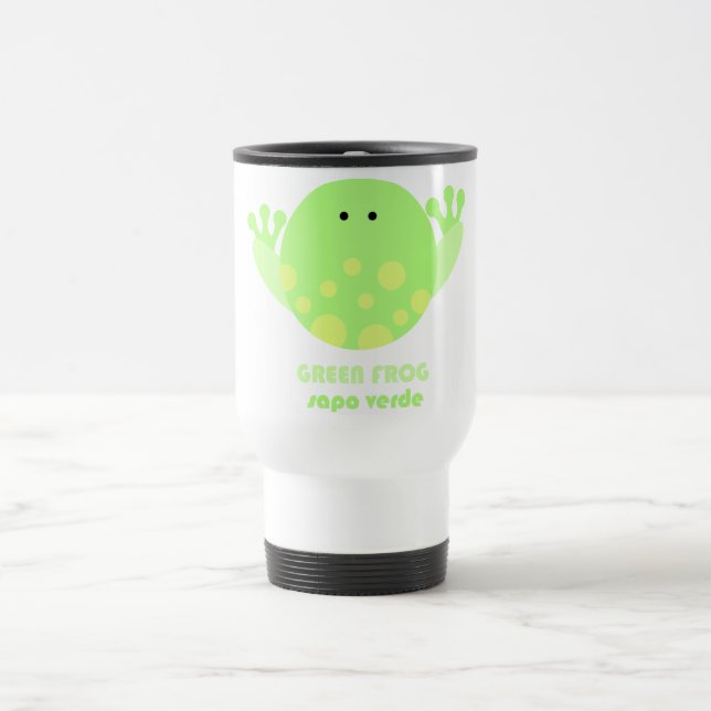 Mug De Voyage Grenouille verte Sapo Verde (Centre)