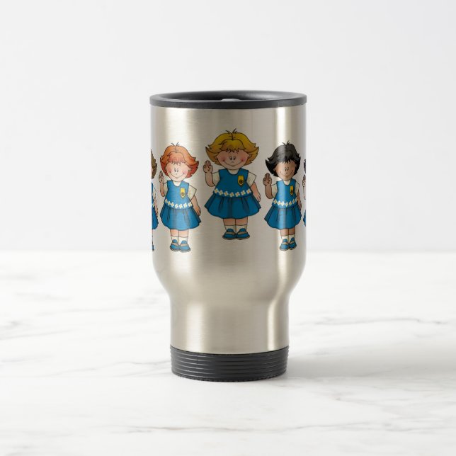 Mug De Voyage Groupe de marguerite (Centre)