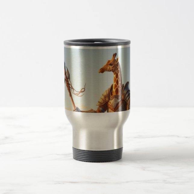 Mug De Voyage Guerrier de girafe (Centre)