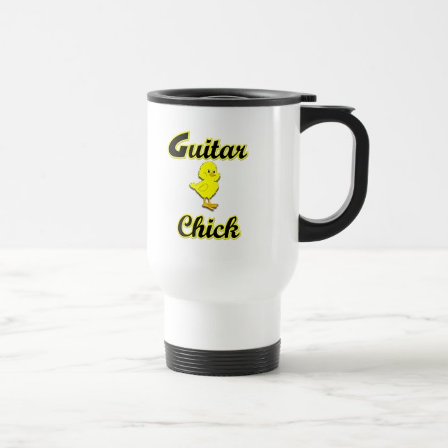Mug De Voyage Guitar Chick (Droite)