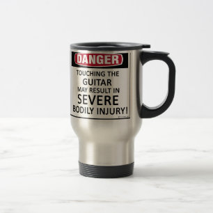 Mug De Voyage Guitare de danger