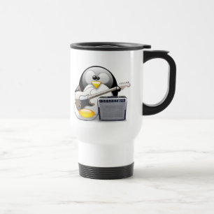 Mug De Voyage Guitare et amplificateur américains classiques Tux