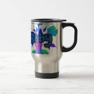 Mug De Voyage Hakuna Matata Bébé Enfants : Art vibrant, Fleurs &