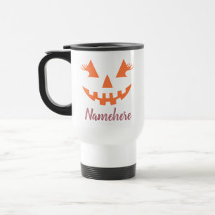 Mug De Voyage Halloween Citrouille Jack-o'-lantern fille personn
