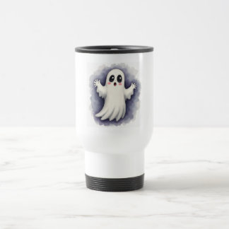 Mug de voyage Halloween Fantôme Épouvantable