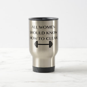 Mug De Voyage Haltérophilie pour des femmes