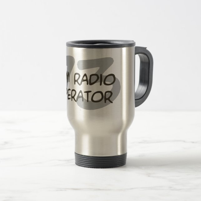 Mug De Voyage Ham Radio (Devant droit)