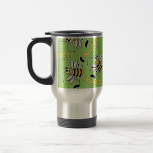 Mug De Voyage HapBEE Bee Collage Anniversaire