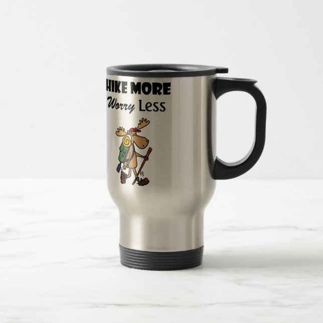 Mug De Voyage Hausse fraîche plus inquiétude moins de bande (Droit)