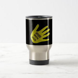 Mug De Voyage Haut cinq papa main