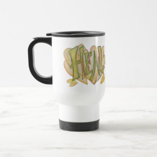 Mug De Voyage Heal Hearts Inspirational Word Art Coffee Cup
