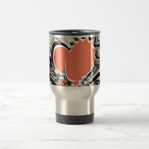 Mug De Voyage heart&flowers_mug