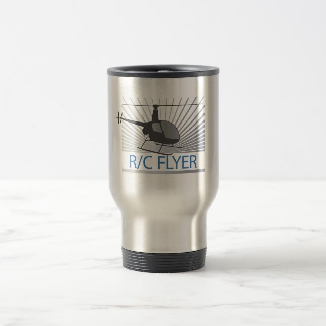 Mug De Voyage Hélicoptère d'insecte de R-C (Centre)