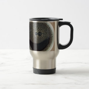 Mug De Voyage Heure pour le visage de café