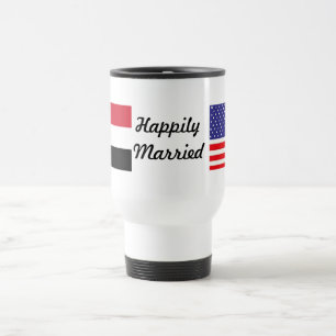 Mug De Voyage Heureusement marié