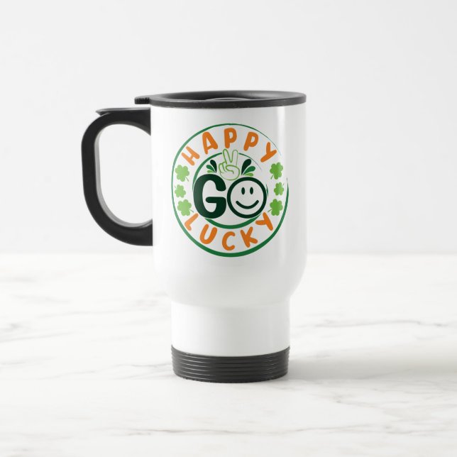 Mug De Voyage Heureux Go Lucky-52904 (Gauche)