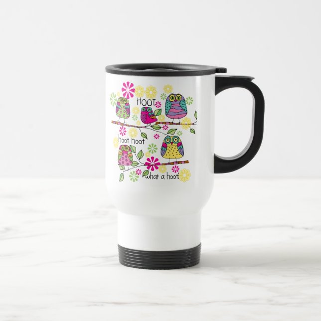 Mug De Voyage Hibou de Hootie (Droite)