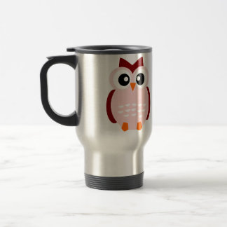 Mug De Voyage Hibou mignon