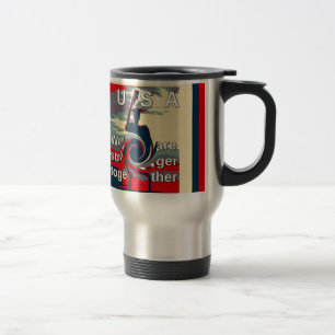 Mug De Voyage Hillary USA nous sommes plus forts ensemble