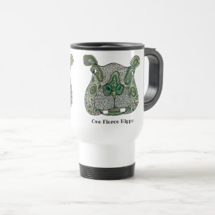 Mug De Voyage Hippopotame féroce