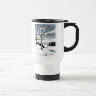 Mug De Voyage Hiver Hillside