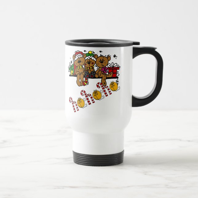 Mug De Voyage Ho Ho Ho Nounours (Droite)