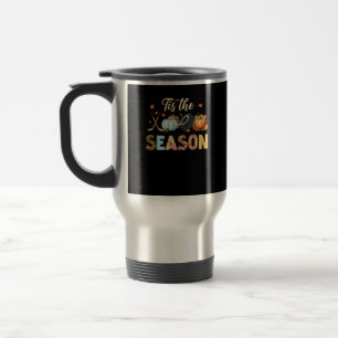 Mug De Voyage Hockey Tis Saison Citrouille Automne Automne Thank