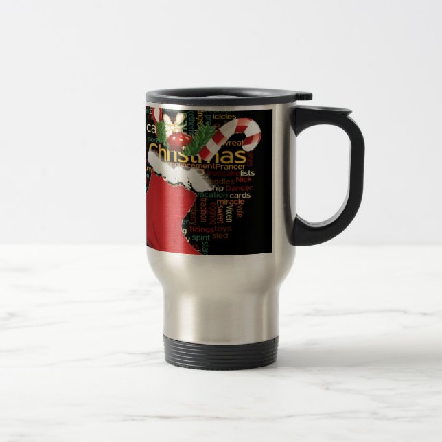 Mug De Voyage HoHo ! Merry Christmas TOXITS et Happy New Year (Droit)