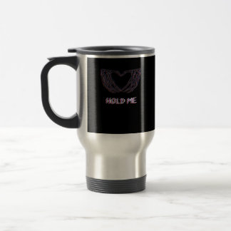 Mug De Voyage Hold Me Classic - Skeleton Hand Heart