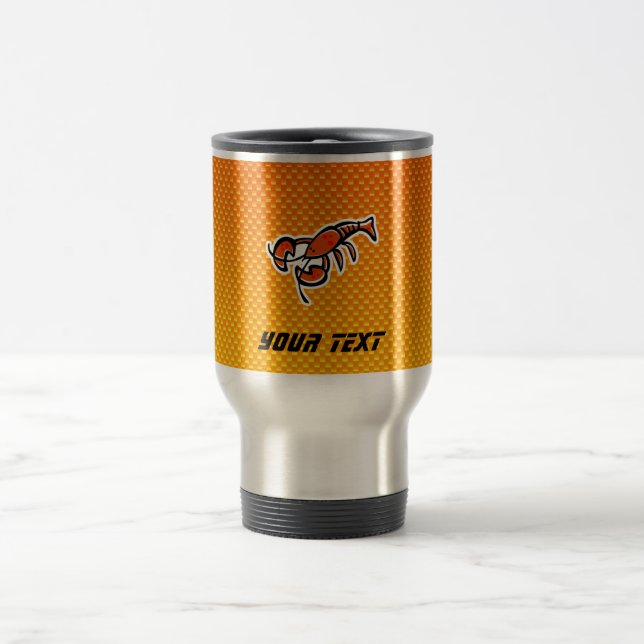 Mug De Voyage Homard jaune-orange (Centre)