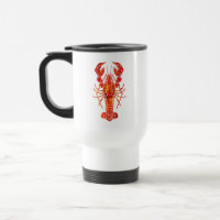 Homard polygonal rouge
