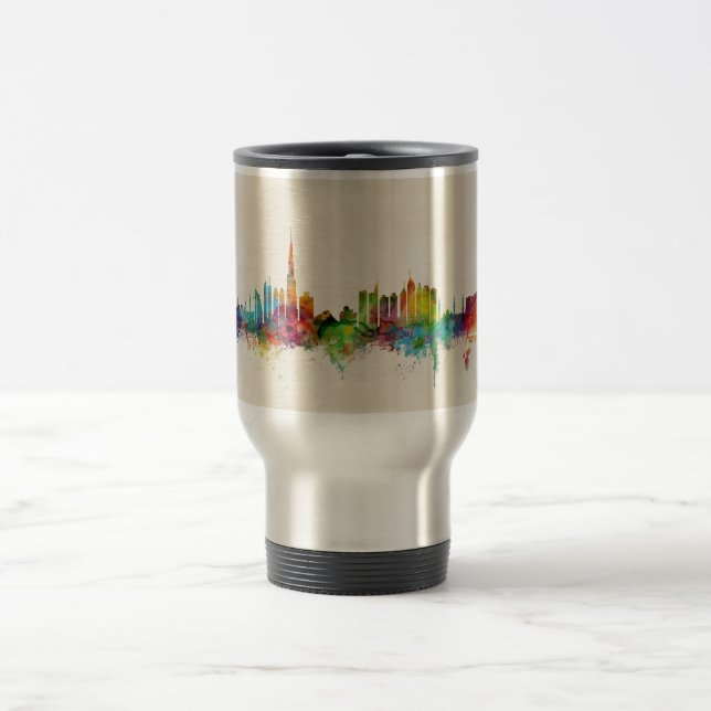 Mug De Voyage Horizon de Dubaï (Centre)