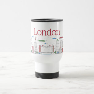 Mug De Voyage Horizon de Londres