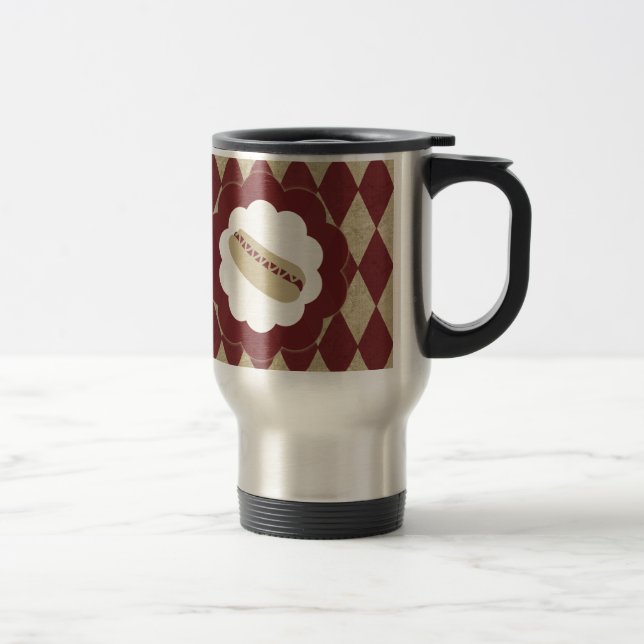 Mug De Voyage hot dog diamonds (Droit)