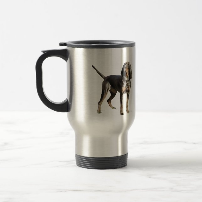 Mug De Voyage Hound noir et tan noir (Gauche)
