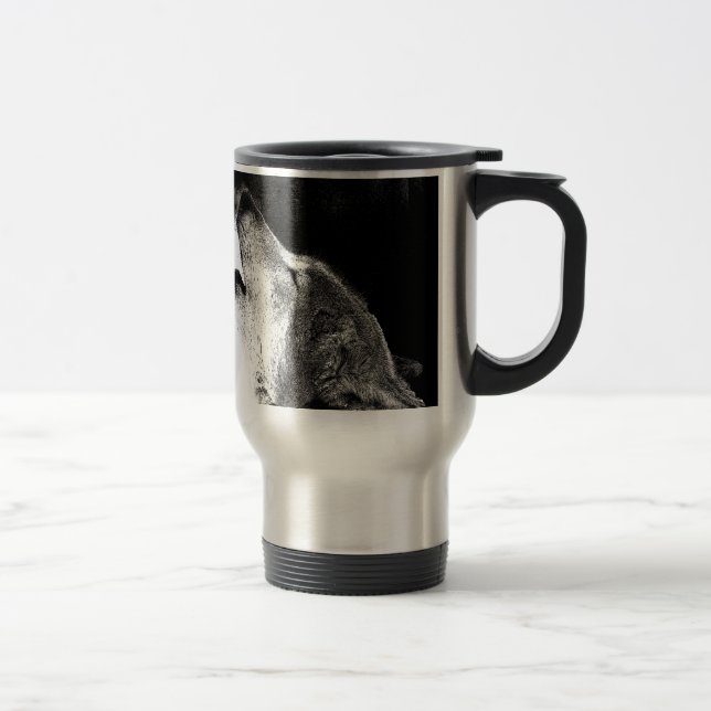 Mug De Voyage Howling Wolf (Droit)