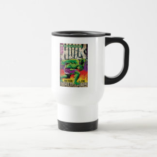Mug De Voyage Hulk combat la bande dessinée inhumaine