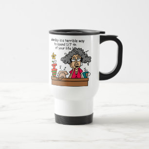 Mug De Voyage Humour du lundi