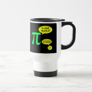 Mug De Voyage Humour irrationnel de pi