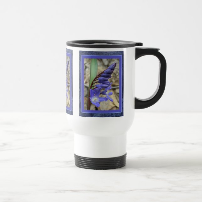 Mug De Voyage Hyacinthe bleu sauvage (Droite)