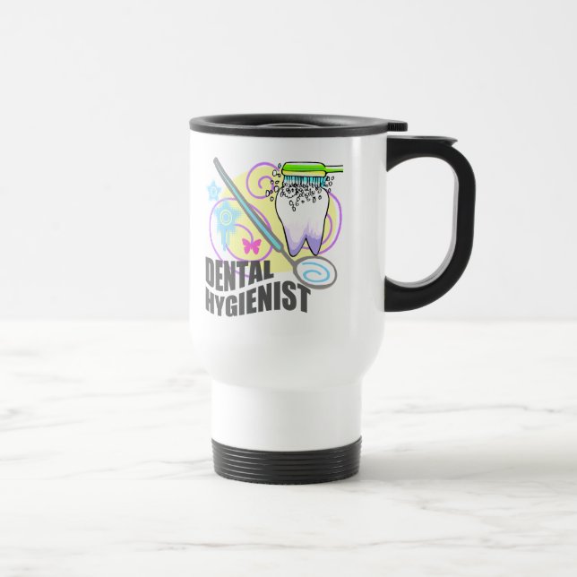 Mug De Voyage Hygiéniste dentaire (Droite)