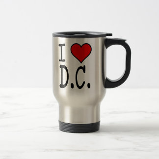 Mug De Voyage I C.C de coeur
