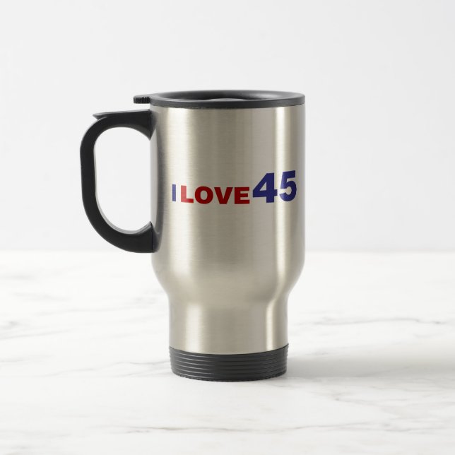 Mug De Voyage I Love 45 (Gauche)