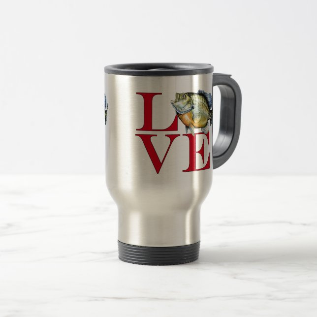 Mug De Voyage I Love Panfish (Devant droit)