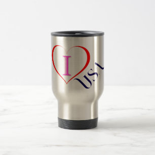 Mug De Voyage I Love USA